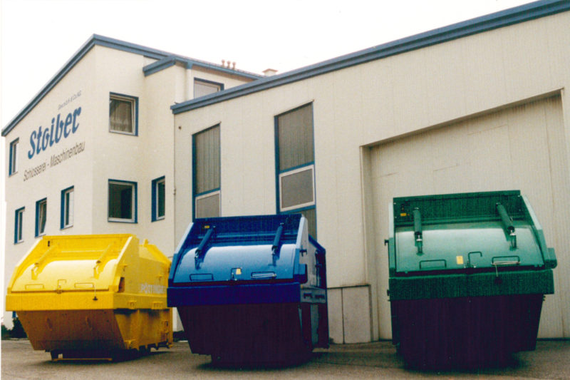 Ansicht Presscontainer